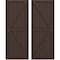 Ekena Millwork Americraft 6-Board Wood 2 Equal Panel Frmd Board-n-Batten Shutters w/Dbl Z-Bar, ARW102BF621X71TBH, PR ARW102BF621X71TBH - alternate 1